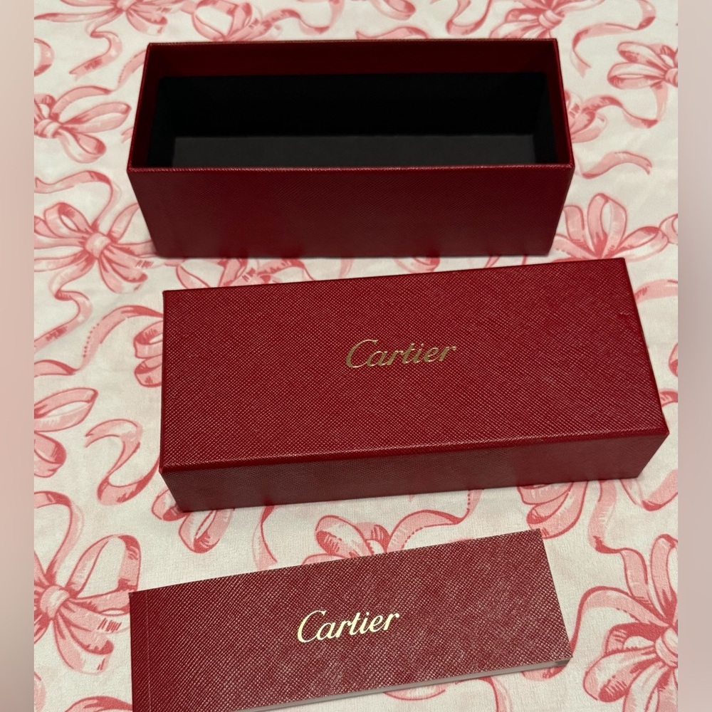 Cartier sunglasses Luxurious Red Box Set